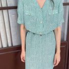 Imagen de Vestido fluido topos