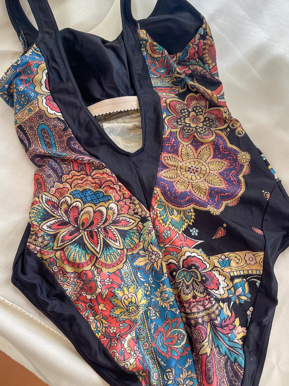 Bañador vintage estampado