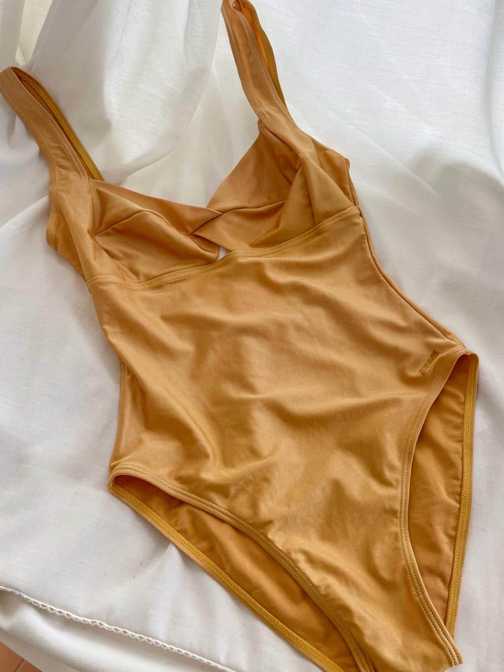 Bañador vintage satinado