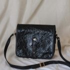 Imagen de Bolso piel negro compartimentos