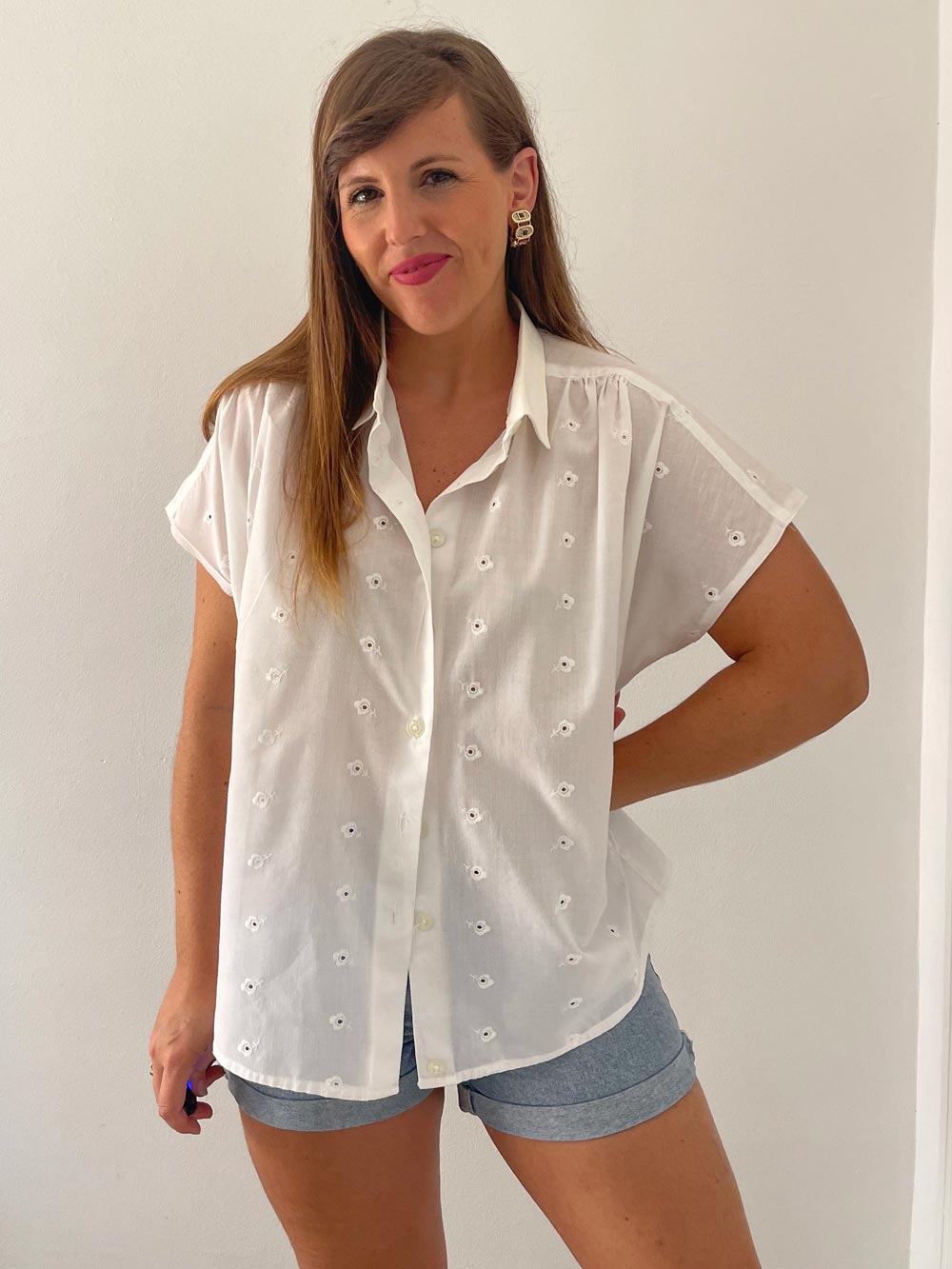 Imagen de Camisa blanca calados