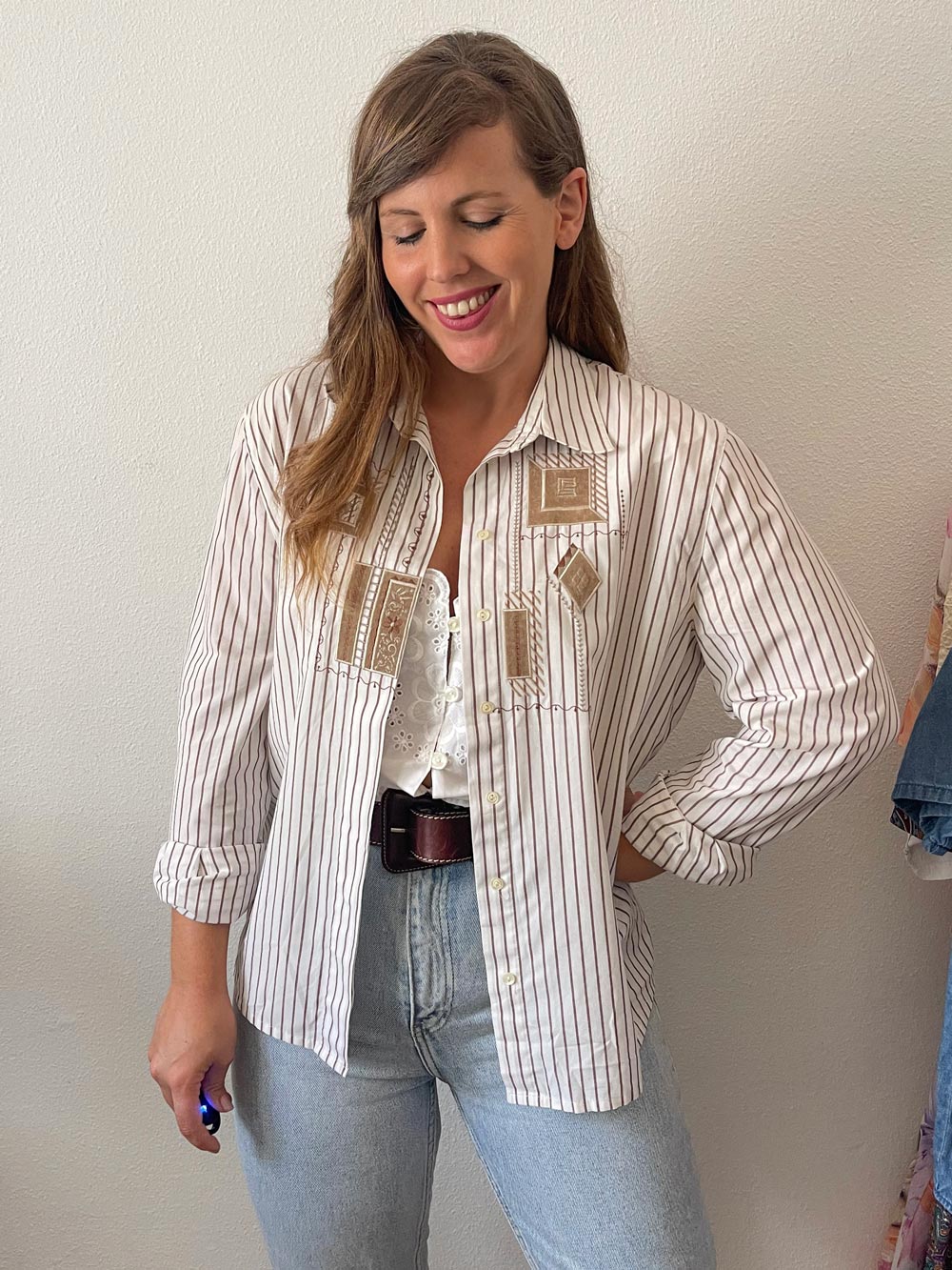 Imagen de Camisa vintage a rayas