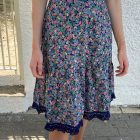 Imagen de Falda estampada tira calada