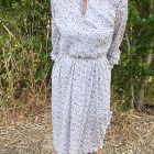 Imagen de Vestido estampado plisado