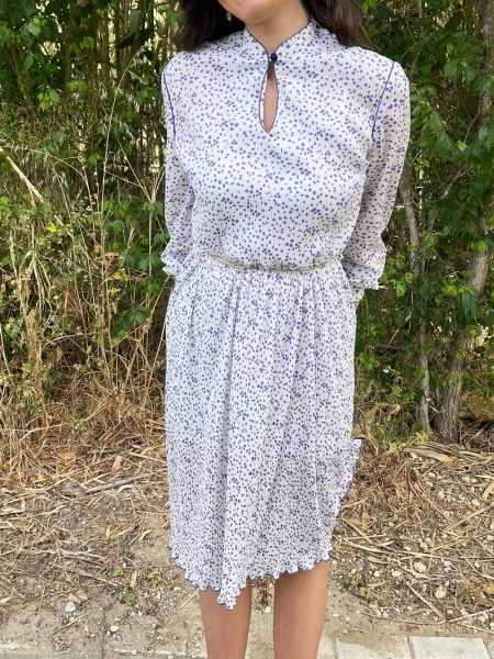 Imagen de Vestido estampado plisado