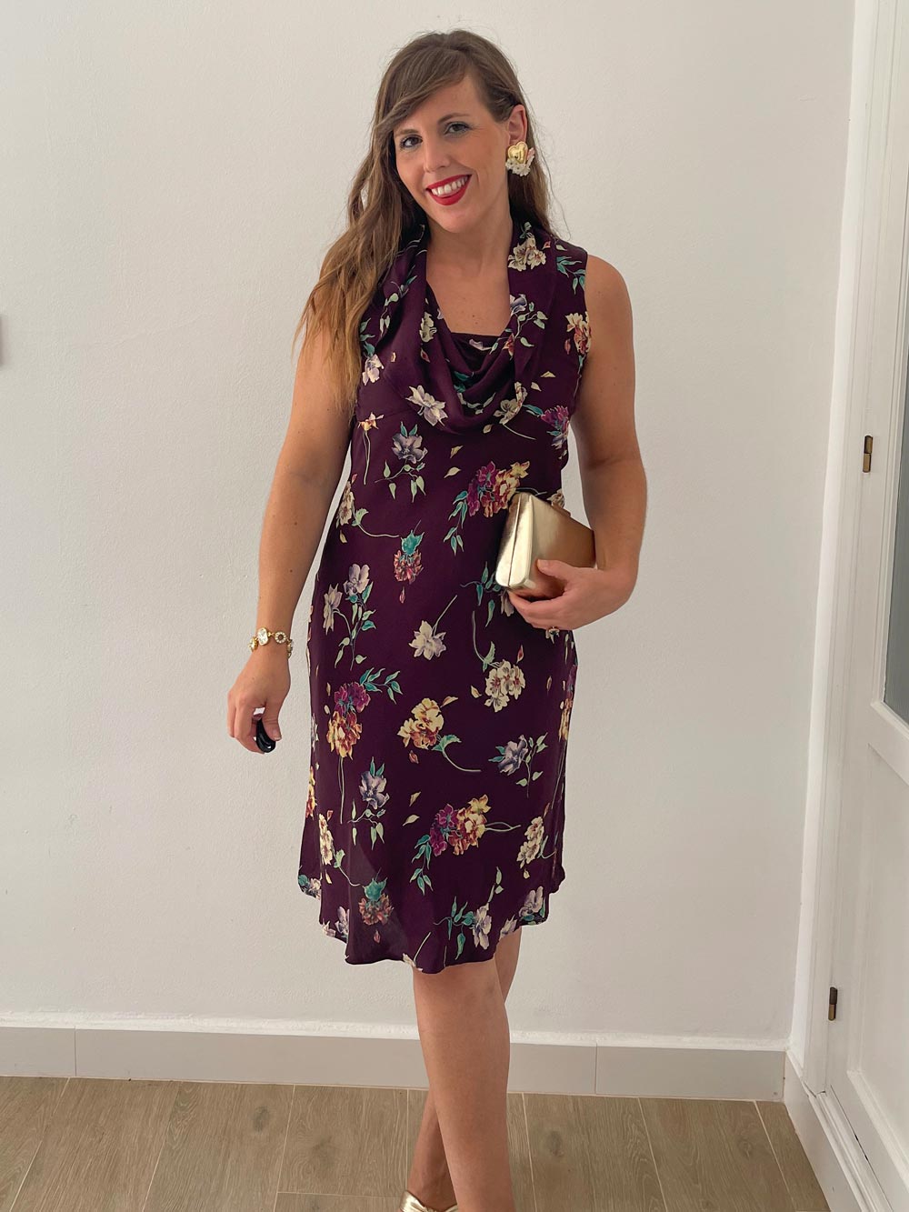 Vestido floral invitada