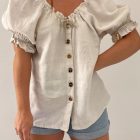 Imagen de Blusa puro lino alemania