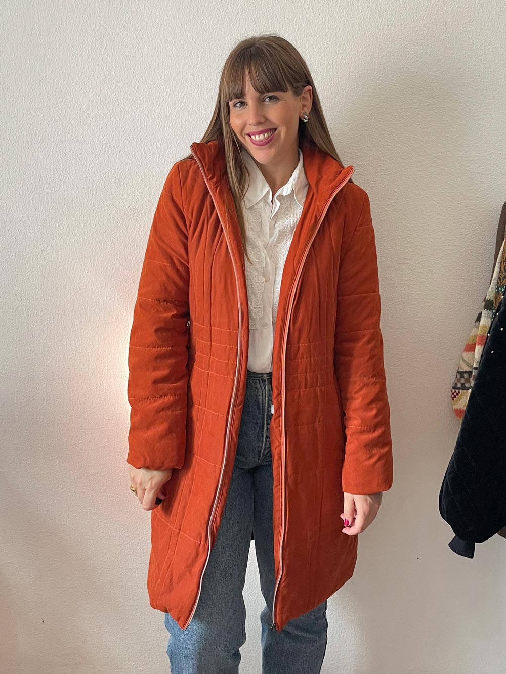 Imagen de Chaqueton naranja acolchado vintage