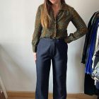 Imagen de Detalles pantalon cuadros vintage (1)