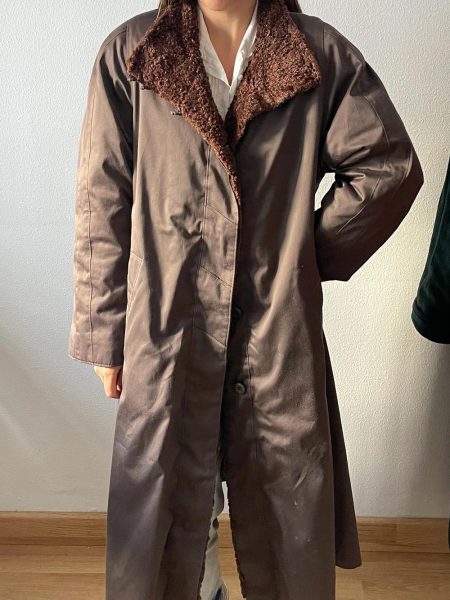 Imagen de Gabardina vintage satinada