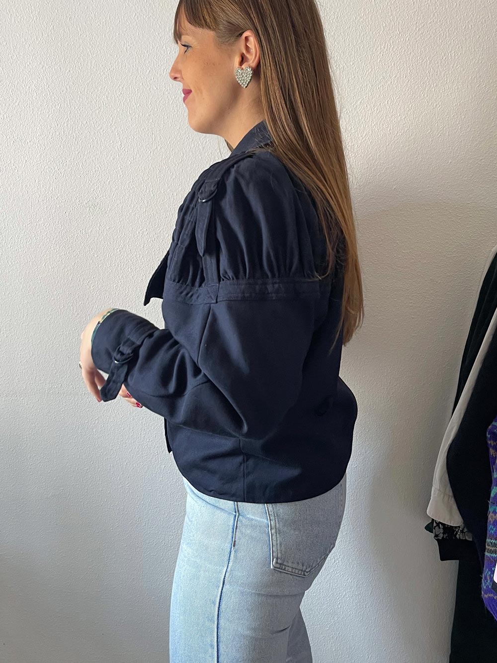 Imagen de Lateral chaqueta mangas volumen