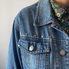 Imagen de Tejido chaqueta denim tachuelas