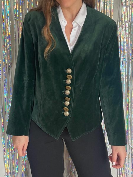 Chaqueta bavara terciopelo