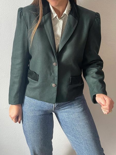 Blazer detalles velvet