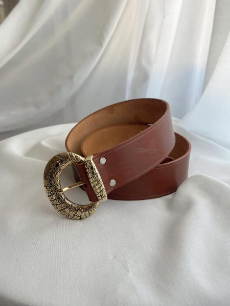 Cinturon hebilla dorada