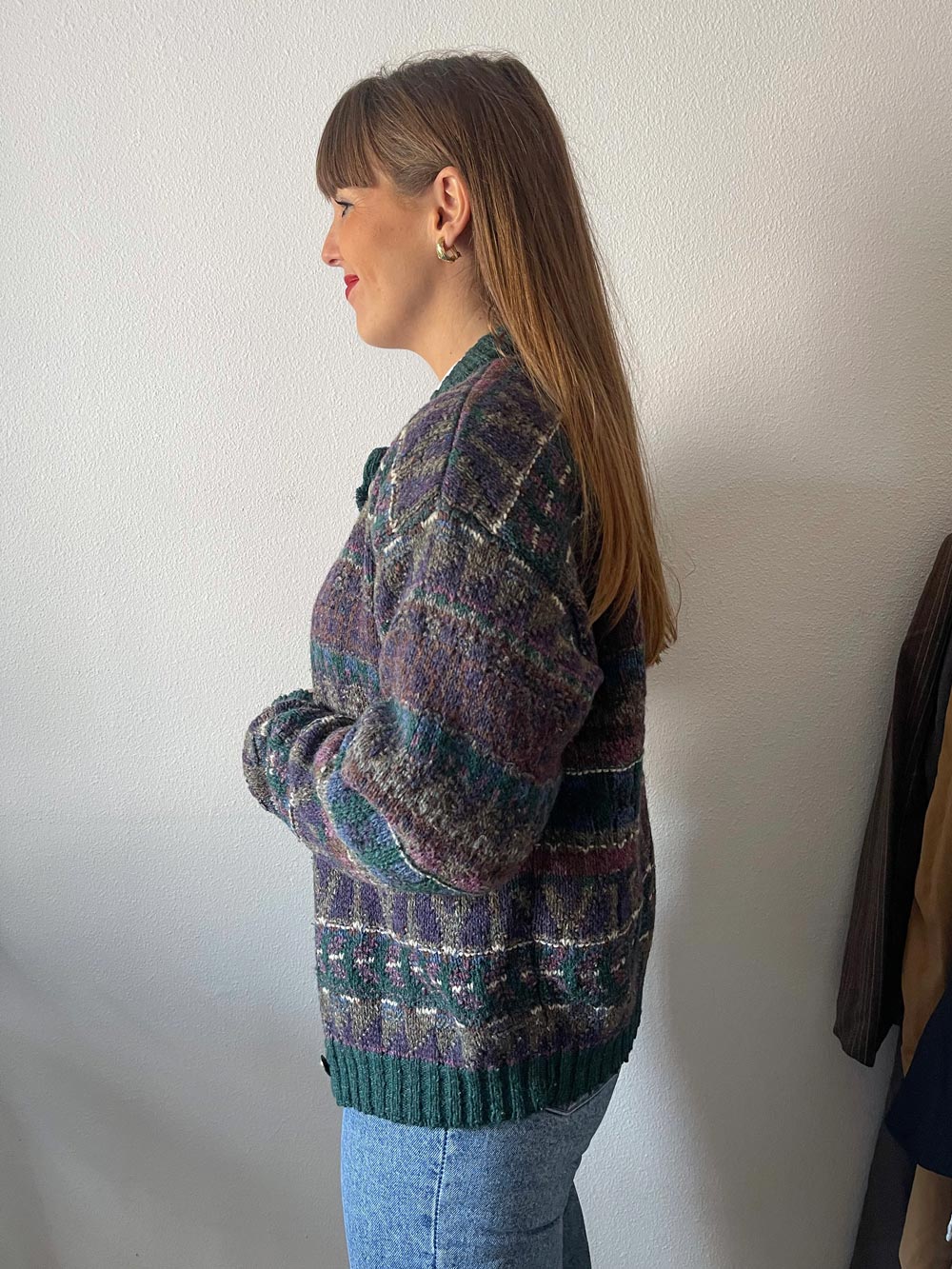 Cardigan vintage multicolor