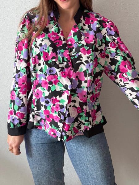 CAMISA PEPLUM FLORAL