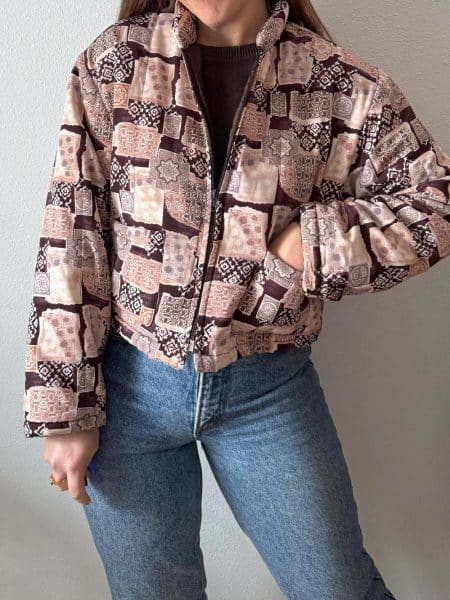 Chaqueta corta acolchada