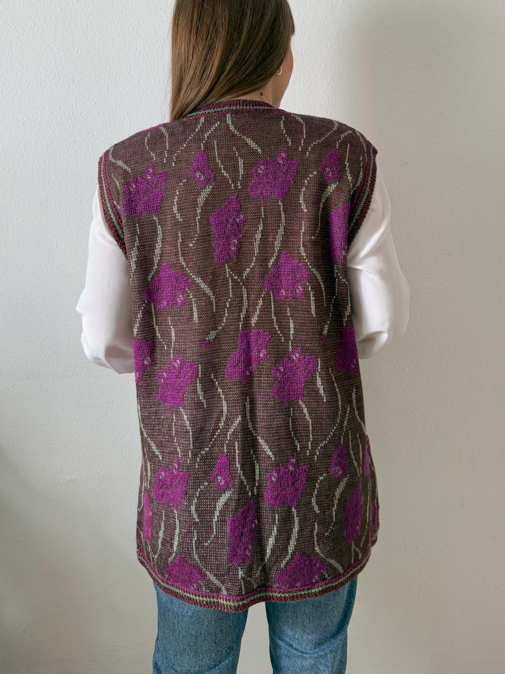 Chaleco detalles brillo