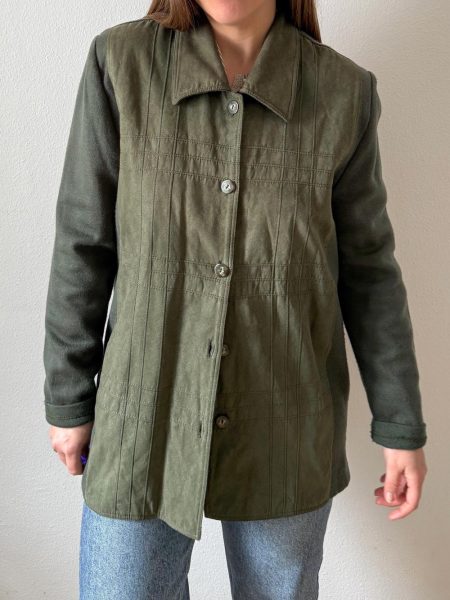 Chaqueta de punto y antelina