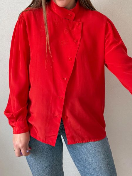 Blusa bordado con estrellas