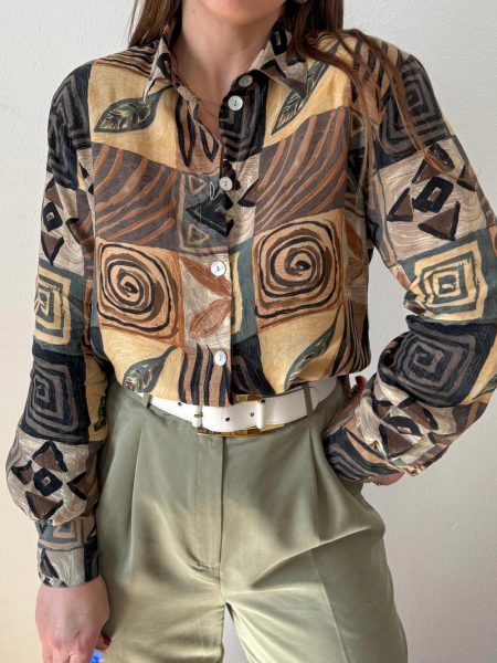 Camisa tonos tierra