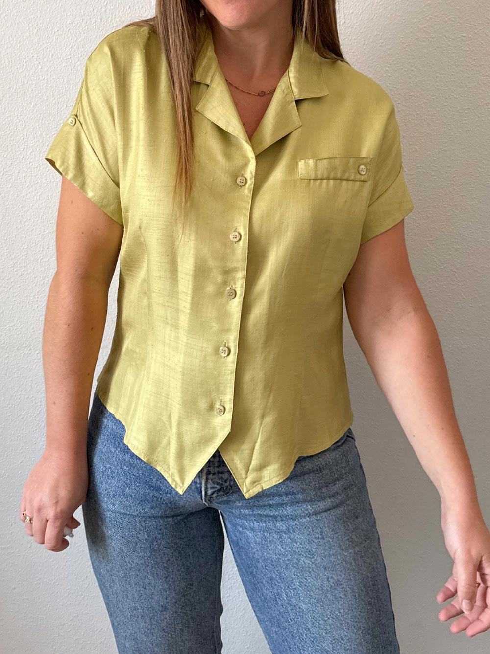 blusa-lima-satinada Blusa lima satinada