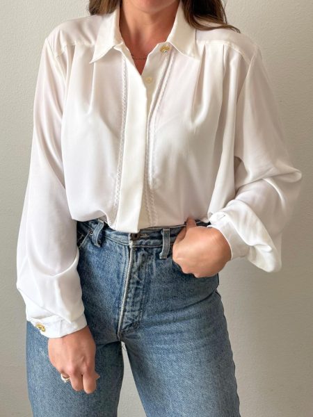 Camisa con botones joya