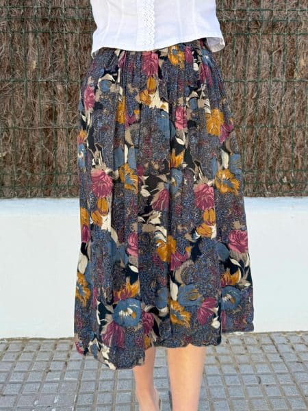 Falda cintura elastica