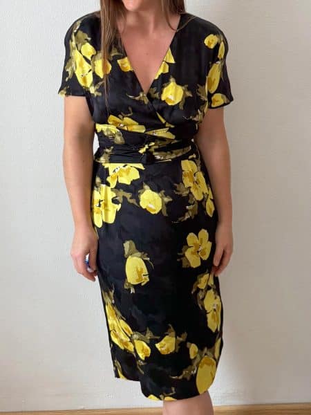 Vestido flores amarillas