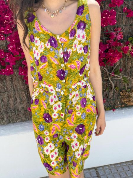 Mono corto floral
