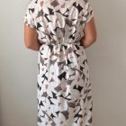 Imagen de Trasera vestido vintage estampado