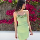 Imagen de Vestido italia con pedreria vintage