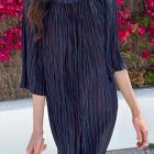 Imagen de Vestido plisado con brillo