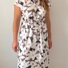 Imagen de Vestido vintage estampado