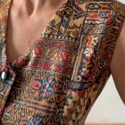 Imagen de Zoom vestido estampado etnico