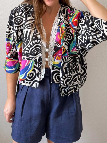 Chaqueta colorida de verano