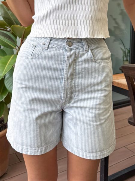 Shorts estampado vichy