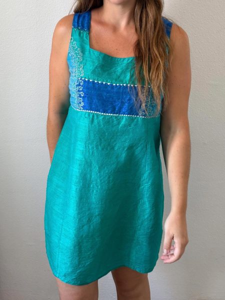 Vestido seda salvaje