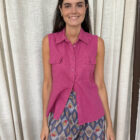 Imagen de Blusa de lino vintage (2)