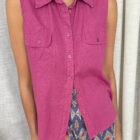 Imagen de Blusa de lino vintage (4)