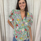 Imagen de Blusa floral cruzada (3)