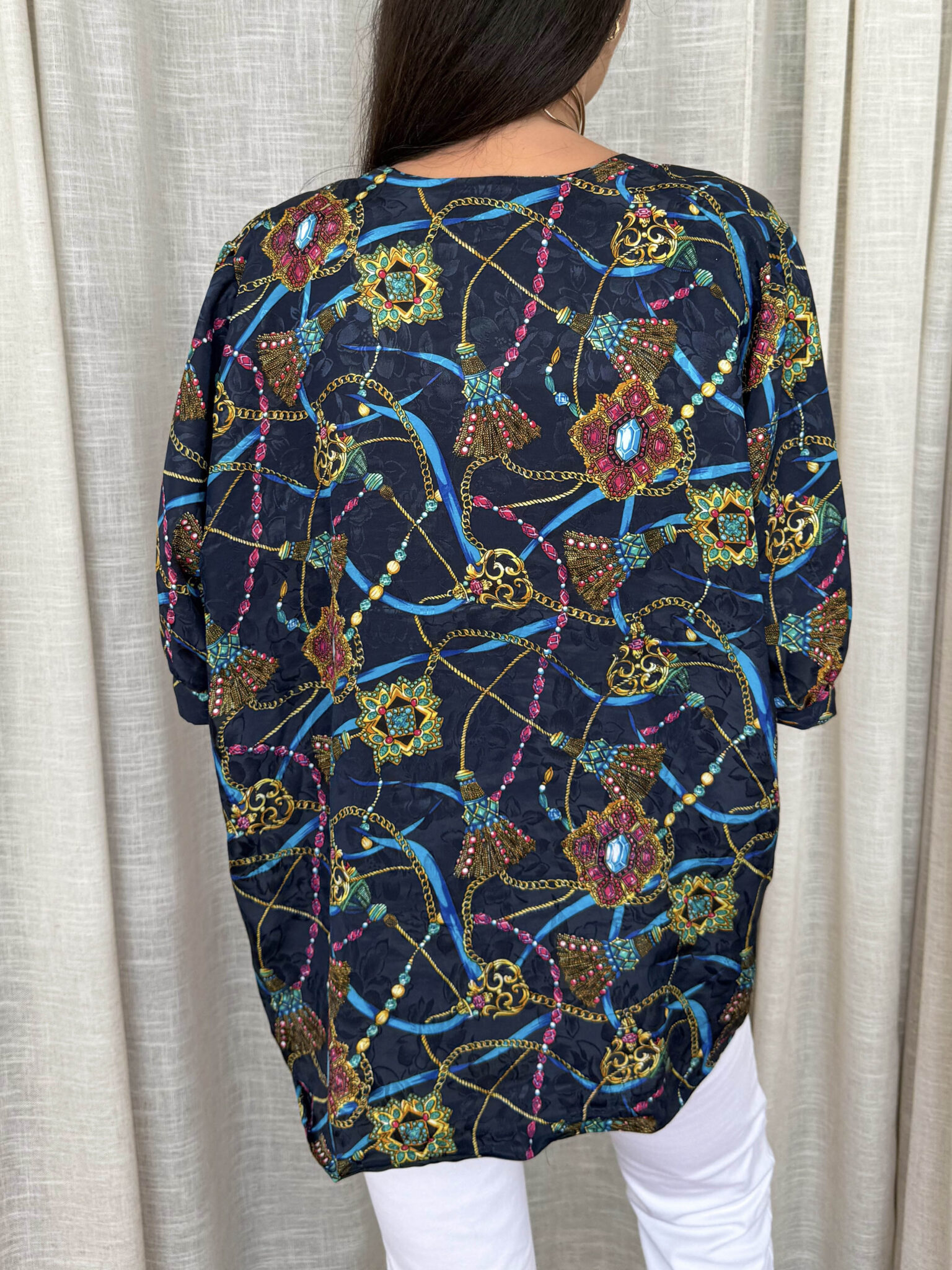 Imagen de Blusa satinada vintage (1)