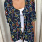 Imagen de Blusa satinada vintage (2)