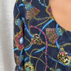 Imagen de Blusa satinada vintage (3)