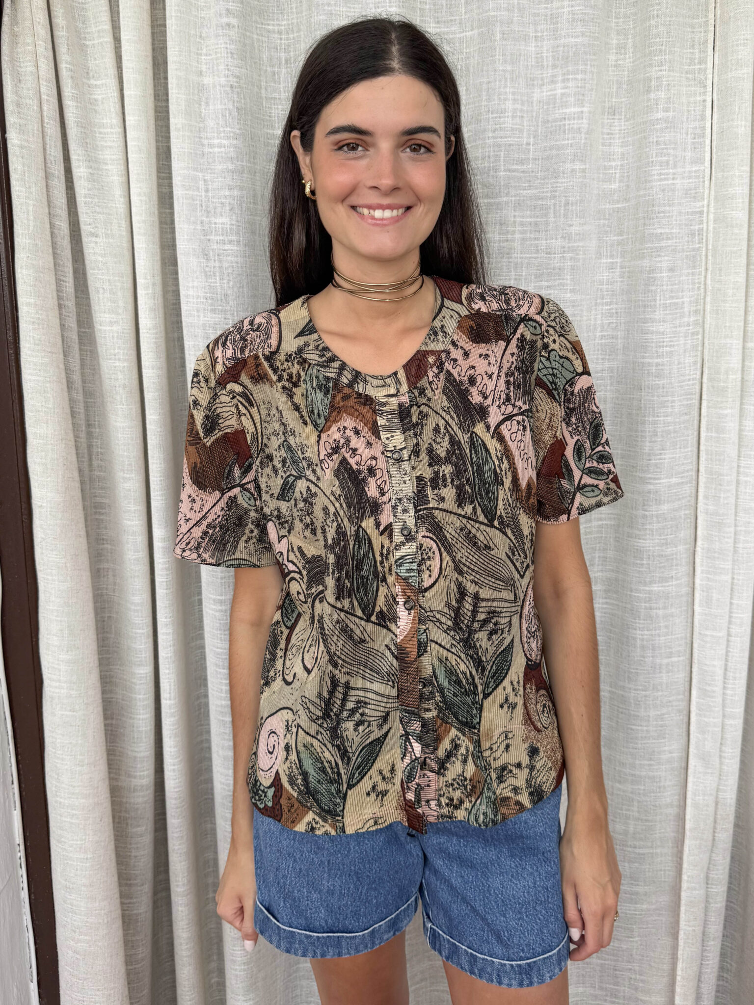 Imagen de Camisa plisada vintage (3)