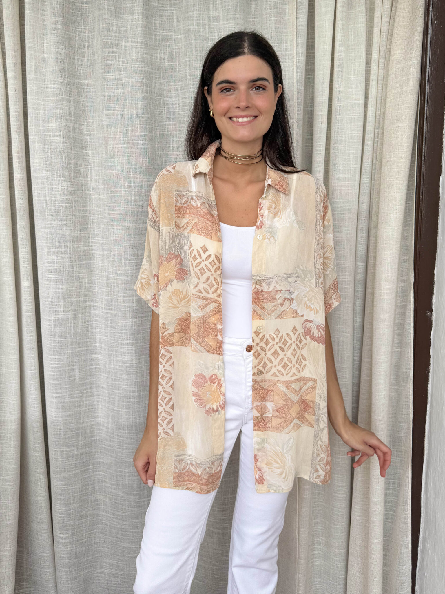 Imagen de Camisa semitransparente pastel (5)