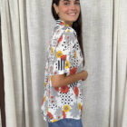 Imagen de Camisa topos y flores (1)