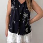 Imagen de Chaleco oversize bordado (2)