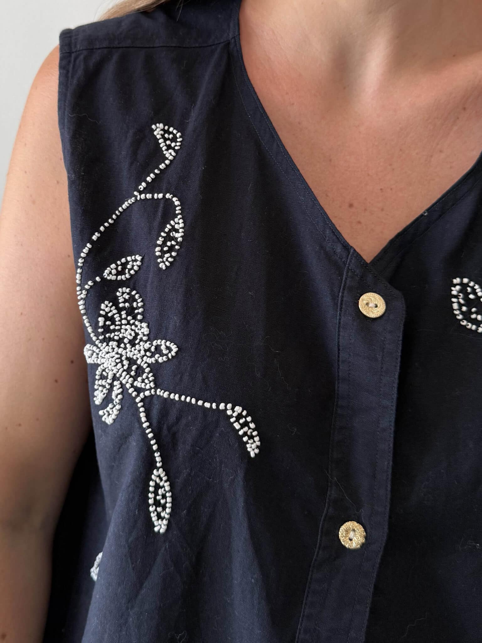 Imagen de Chaleco oversize bordado (5)